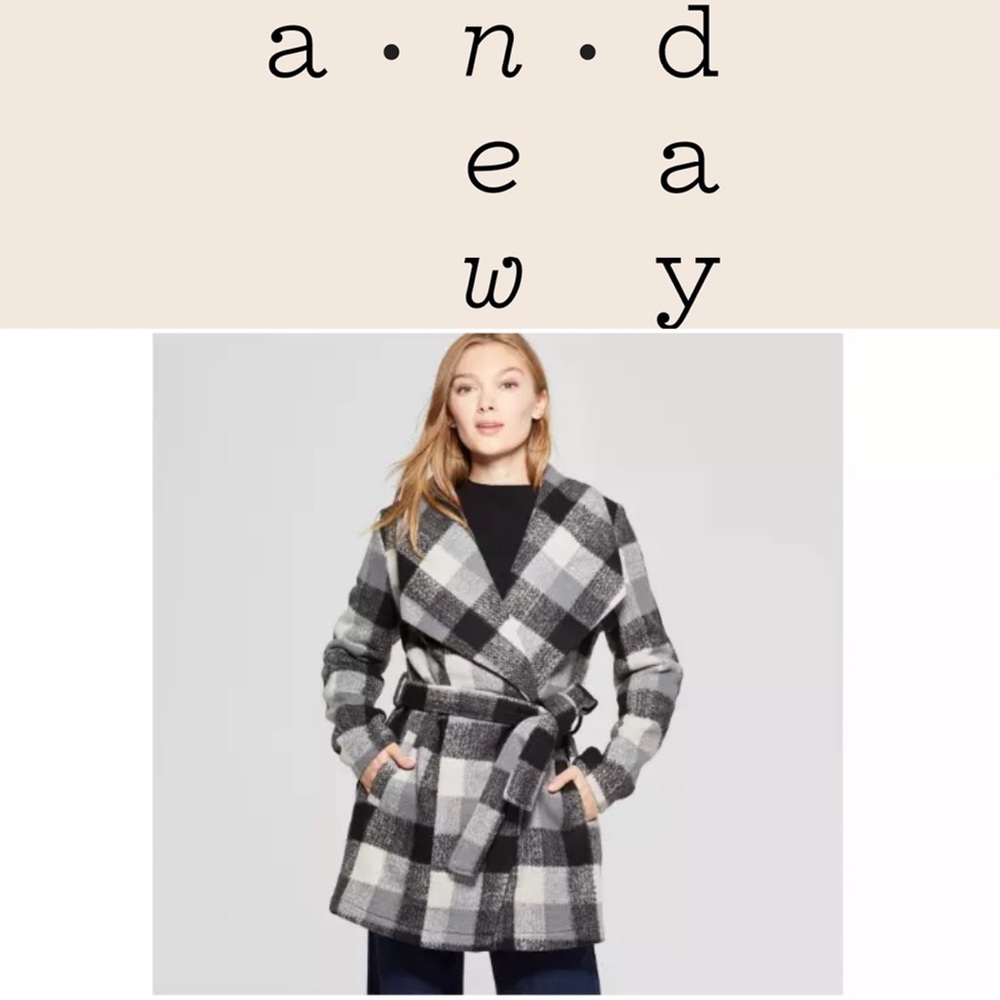 A New Day Plaid Coat